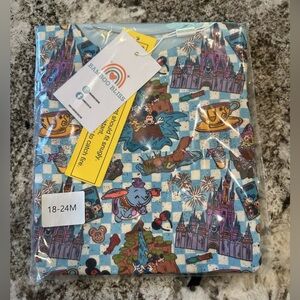 Bamboo Bliss Magic Kingdom Long Sleeve 2 Piece Pajama set - 18-24m - NIB